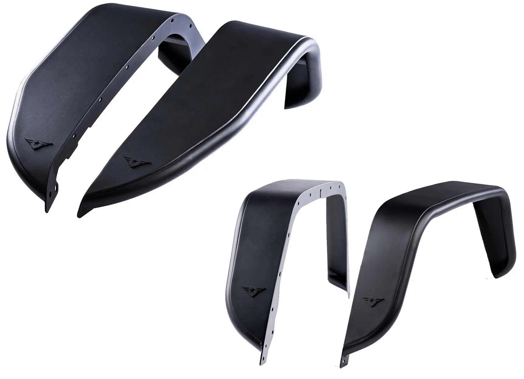 Combat Off Road  Full Assault Aluminum Fenders for 20-25 Jeep Gladiator JT