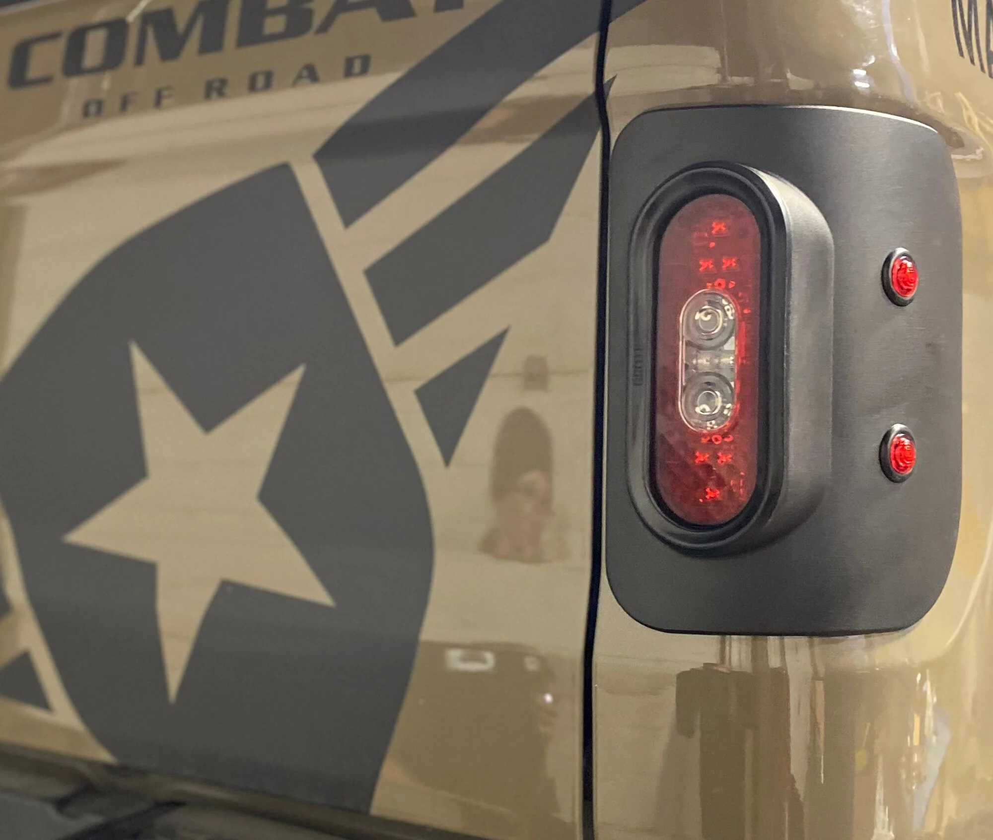 Combat Off Road  Tail Gunner LED Tail Lights for 20-26 Jeep Gladiator JT