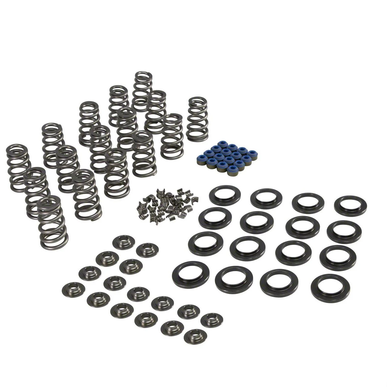 Comp Cams Conical Valve Springs with Titanium Retainers; 0.630-Inch Max Lift (09-26 5.7L, 6.4L RAM 2500)