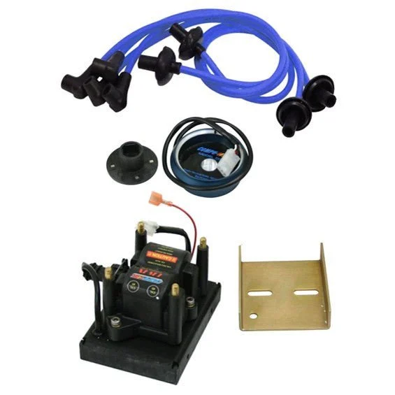 Compufire 11100-B DIS-IX Vw Ignition System With Blue Spark Plug Wires