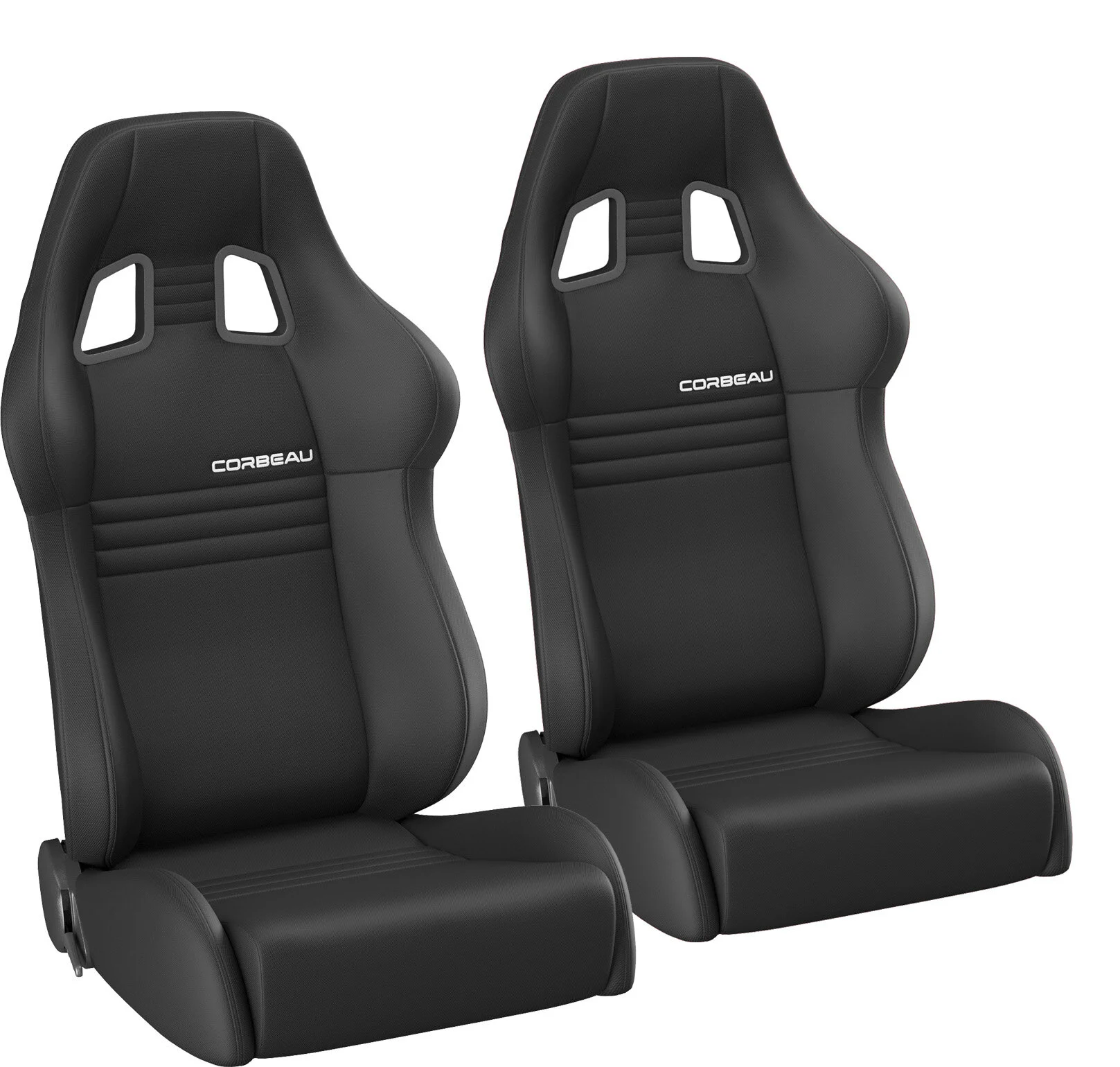 Corbeau  A4 Reclining Racing Seat Pair for Jeep CJ-7, Wrangler YJ, TJ, JK & Unlimited