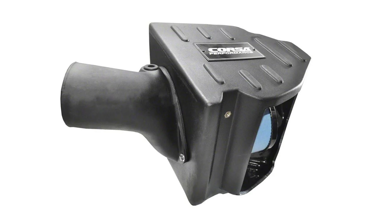 Corsa Performance Closed Box Cold Air Intake with MaxFlow 5 Oiled Filter (11-23 6.4L HEMI Challenger)