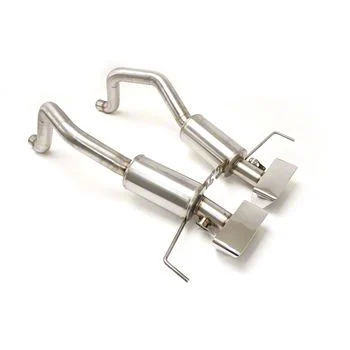 Bullet-PRT Axle-Back Exhaust System with Speedway Polished Tips (15-19 Corvette C7 Z06)