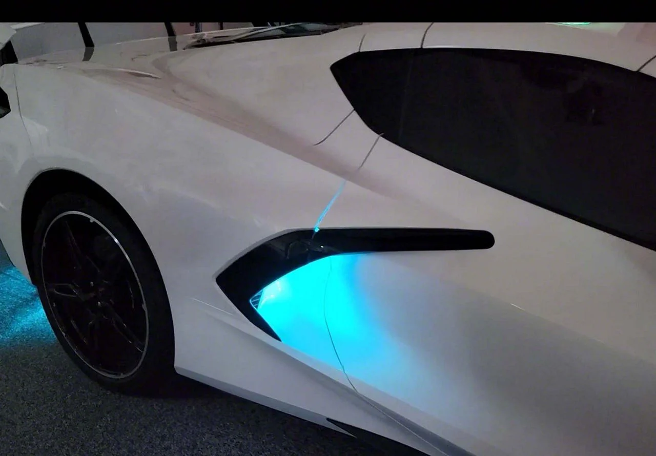 Level 1 Exterior RGB LED Lighting System; Bluetooth (20-26 Corvette C8 Convertible)