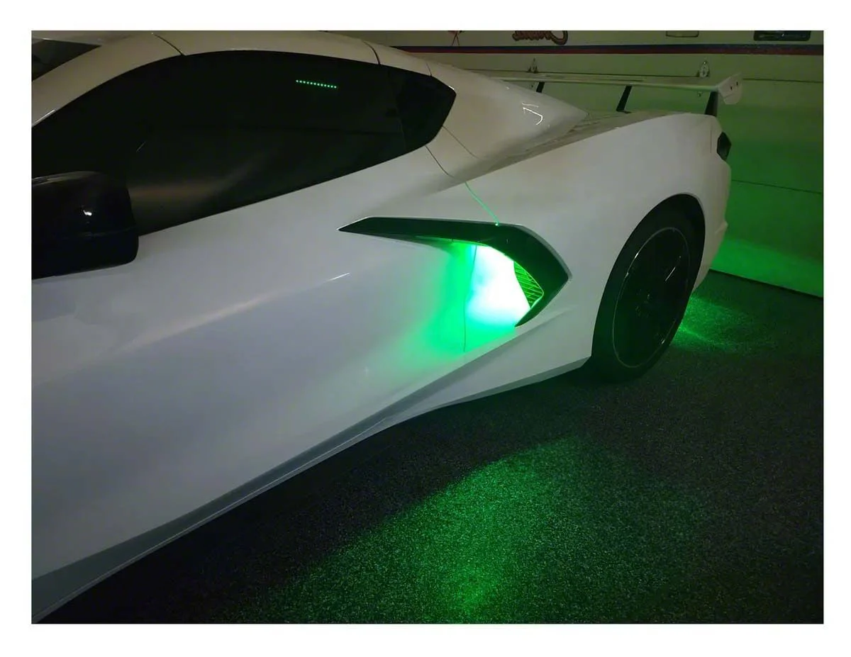 Level 2 Exterior RGB LED Lighting System; Bluetooth (20-26 Corvette C8 Coupe)