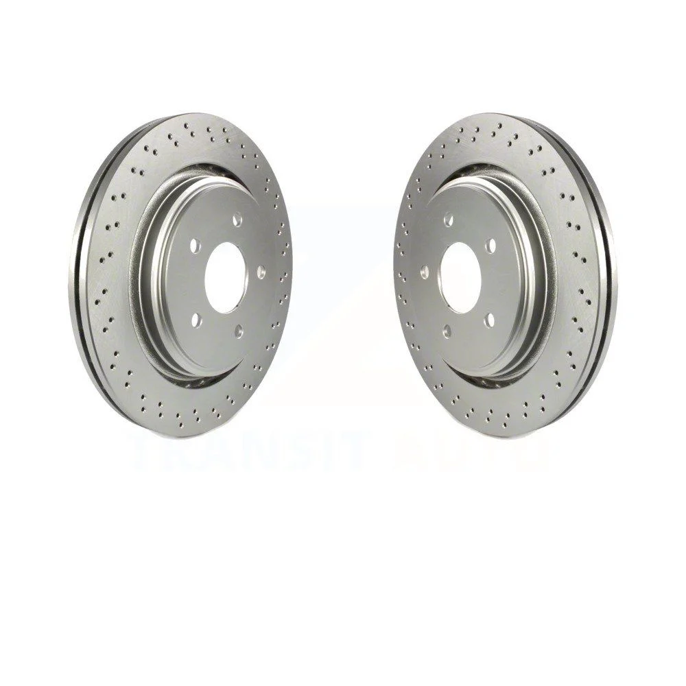 Vented Rotors; Rear Pair (05-09 Corvette C6 w/ Z51 Brake Package; 10-11 Corvette C6 Base w/ MagneRide; 12-13 Corvette C6 Base w/ Heavy Duty Brake Package)