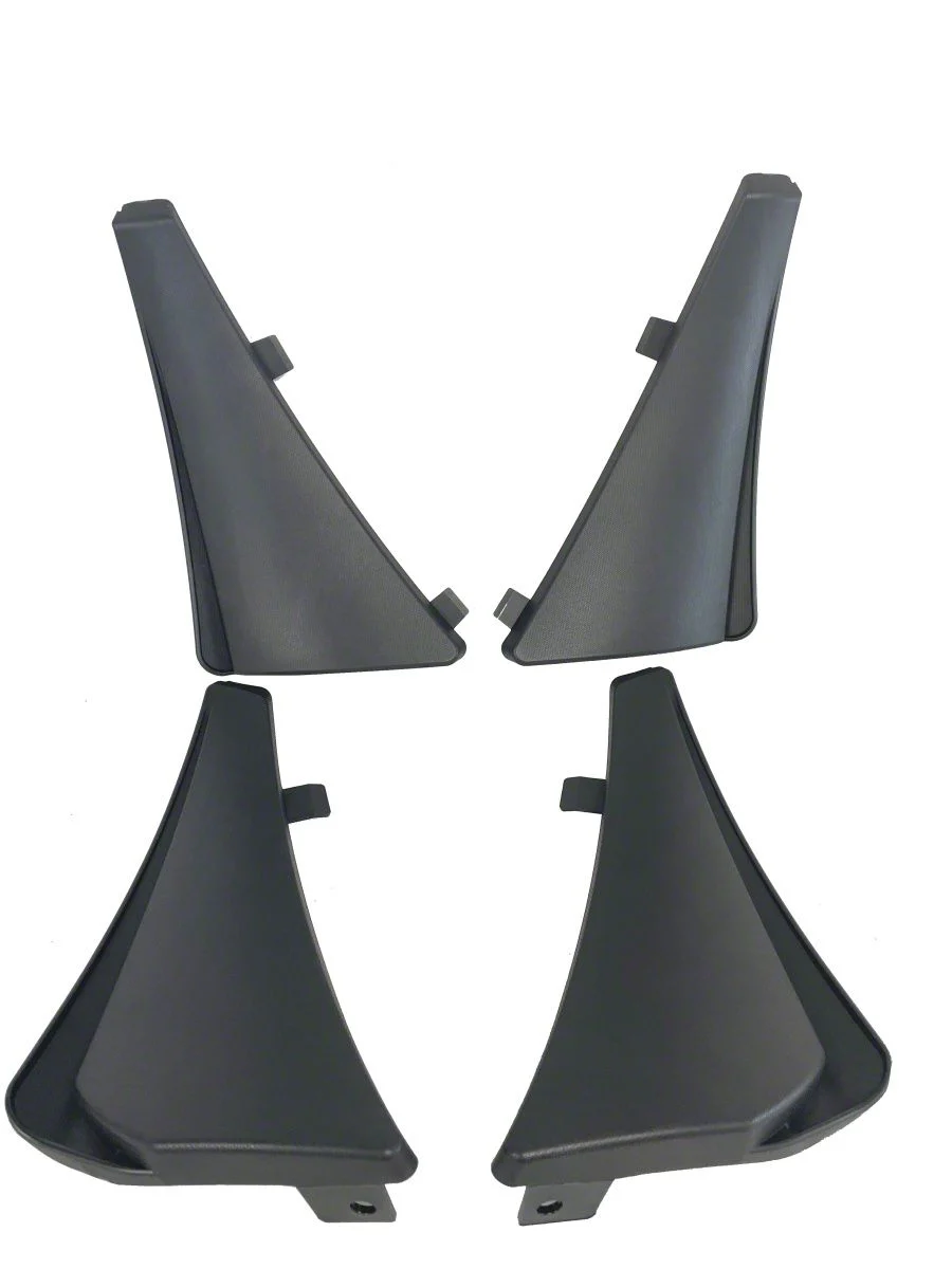 XL Premium Splash Guards; Ceramic Matrix Gray (20-26 Corvette C8 Stingray)