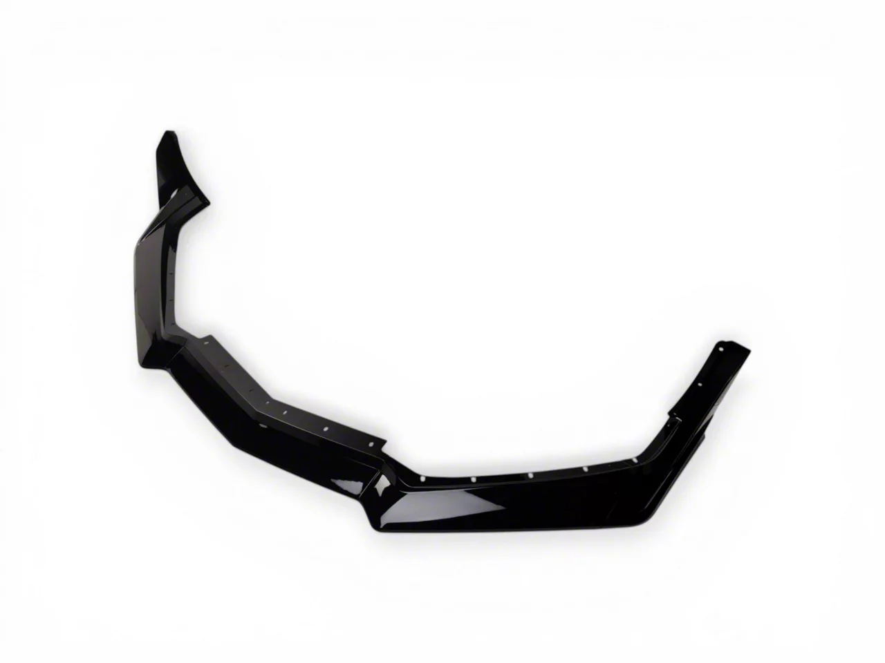 EOS Performance Track Edition Package Front Splitter; Gloss Black (20-26 Corvette C8, Excluding Z06)