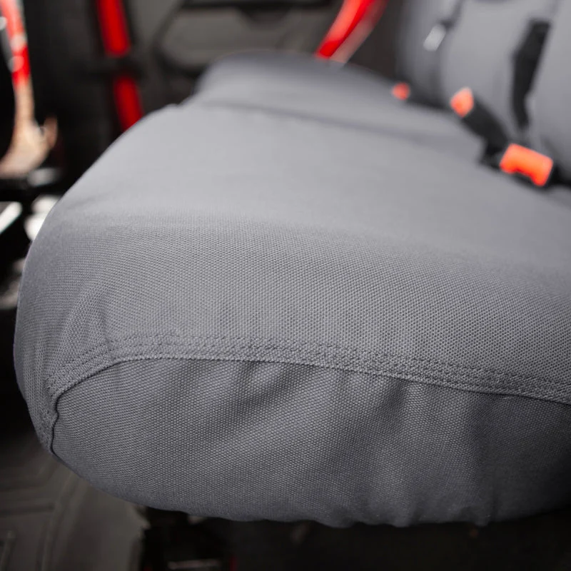 Covercraft 16-23 Toyota Tacoma Carhartt SeatSaver Custom Front Row Seat Covers - Gravel