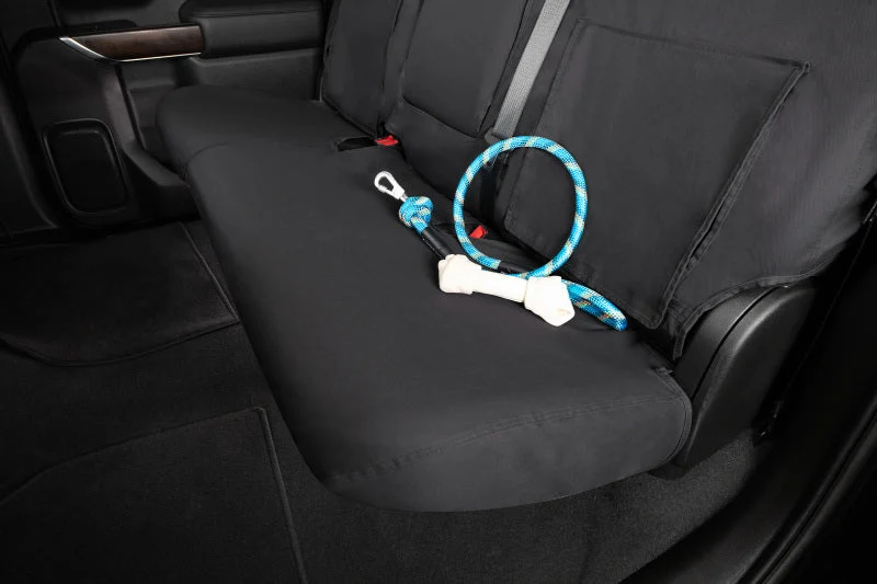 Covercraft 21-24 Ford F-150 Polycotton SeatSaver Custom Second Row Seat Covers - Charcoal