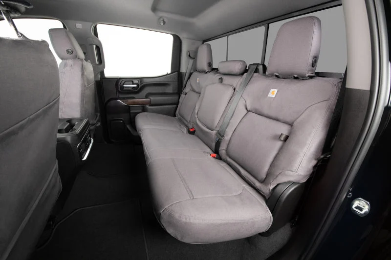Covercraft 23-24 Ford Super Carhartt PrecisionFit Custom Front Row Seat Covers - Gravel