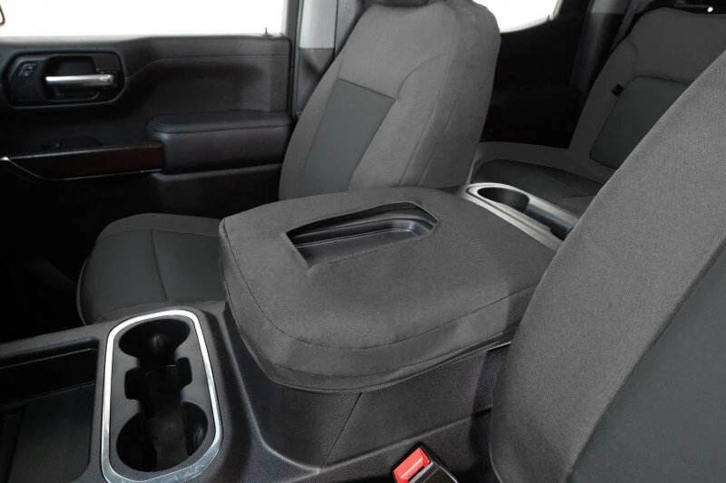 Covercraft 24-25 Ford F250-F550 Endura PrecisionFit Custom Front Row Seat Covers-Silver/Charcoal