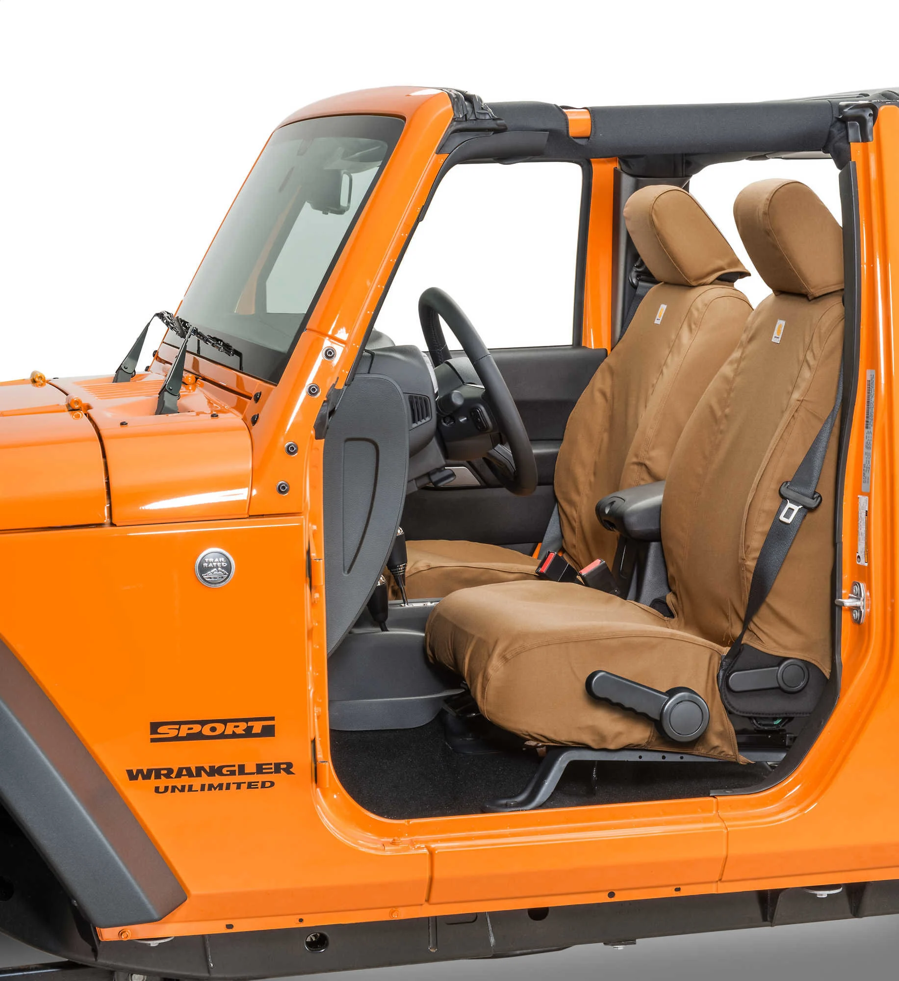 Covercraft  Carhartt Front SeatSaver Seat Protector for 18-26 Jeep Wrangler JL 2-Door