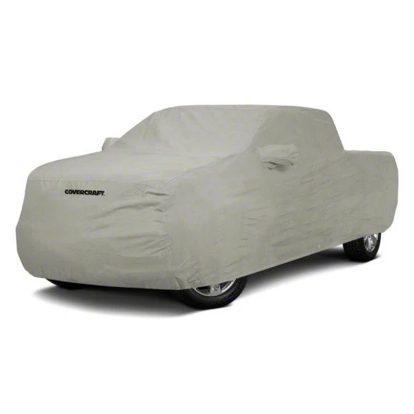 Covercraft Custom Car Covers 3-Layer Moderate Climate Car Cover; Gray (05-09 Dakota Club/Extended Cab)