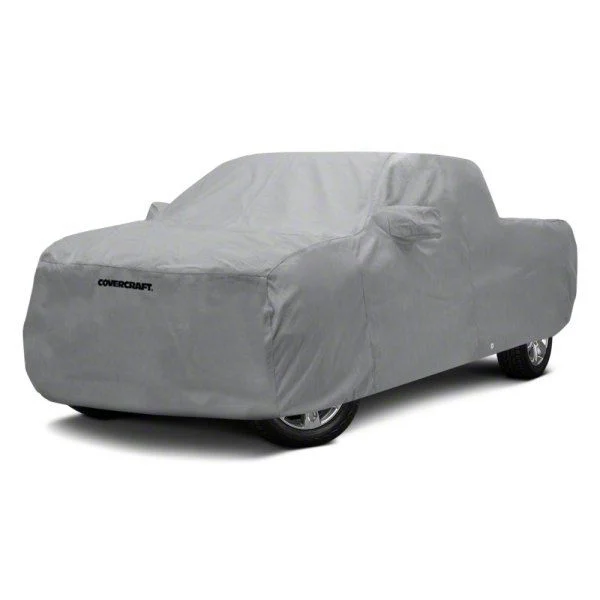 Covercraft Custom Car Covers 5-Layer Softback All Climate Car Cover; Gray (05-09 Dakota Club/Extended Cab)
