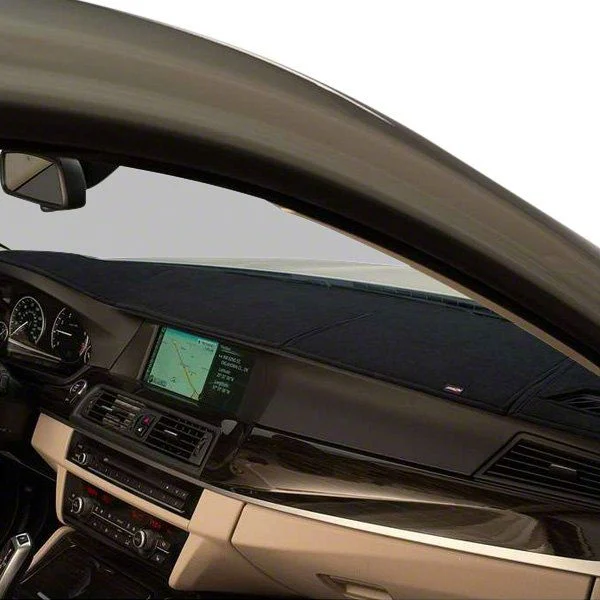 Covercraft SuedeMat Custom Dash Cover; Black (22-26 Sierra 1500 w/ 13.40-Inch Infotainment Screen & Forward Collision Alert)