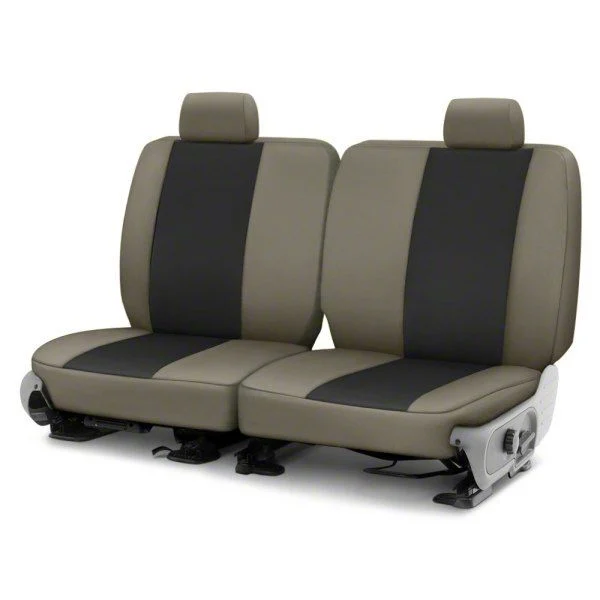 Covercraft Precision Fit Seat Covers Endura Custom Third Row Seat Cover; Black/Charcoal (07-14 Yukon)