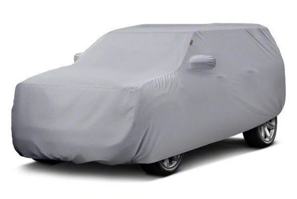 Covercraft Custom Car Covers Form-Fit Car Cover; Silver Gray (21-26 Yukon)