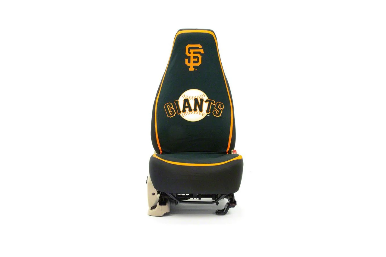Coverking Universal Ultisuede Seat Cover with San Francisco Giants Logo (Universal; Some Adaptation May Be Required)