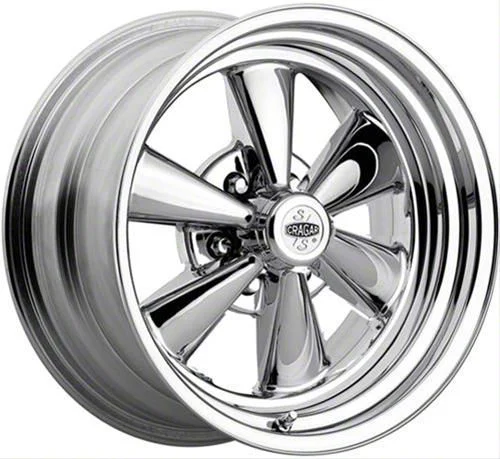 Cragar 61C S/S Series Chrome 6-Lug Wheel; 17x7; 0mm Offset (15-20 Tahoe)
