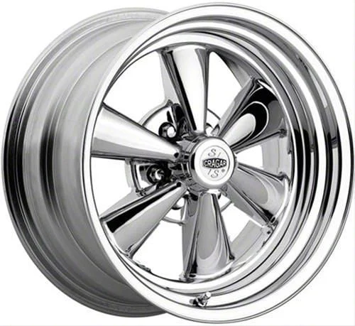 Cragar 61C S/S Series Chrome 6-Lug Wheel; 17x9; 13mm Offset (19-23 Ranger)