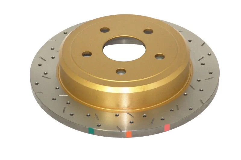 DBA 04-08 Infiniti QX56 / 04-05 Armada / 04-3/04 Titan Rear Drilled & Slotted 4000 Series Rotor