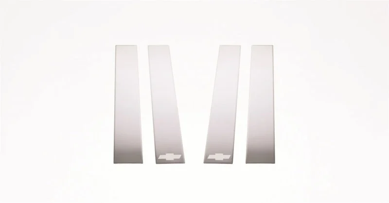 Putco 14-14 Chevrolet Silverado HD - (Crew Cab) - 4pcs Stainless Steel Pillar Posts Classic