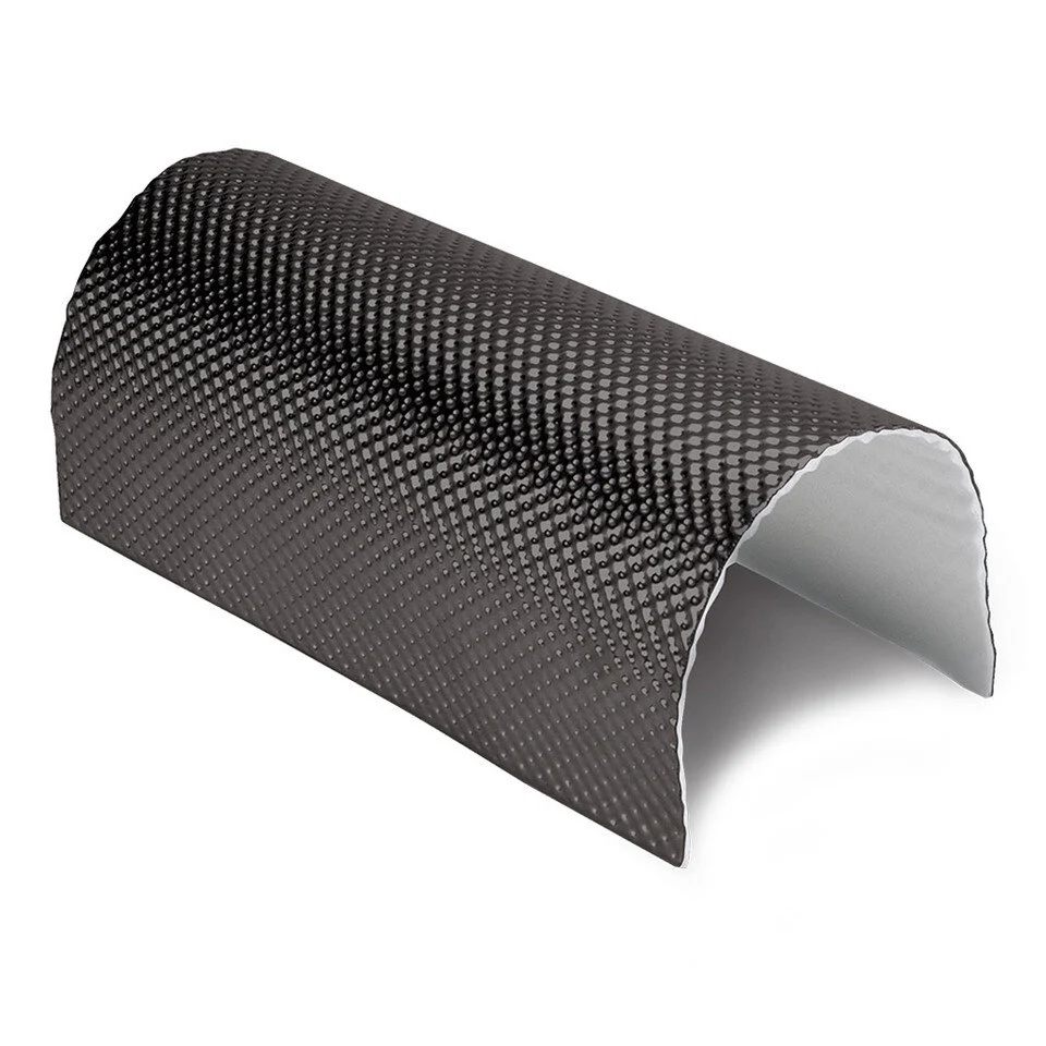 Design Engineering 50552 Black Floor & Tunnel Shield II (Adhesive) - 21" x 48"