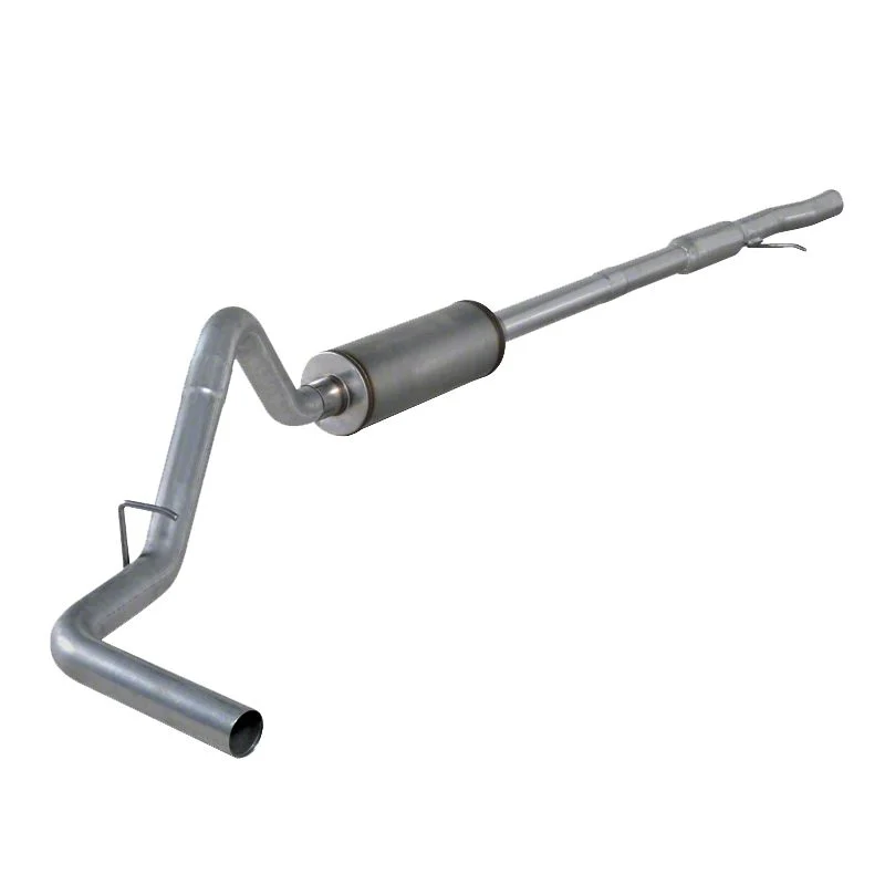 3-Inch Aluminized Steel Single Exhaust System; Side Exit (09-13 5.3L Silverado 1500)