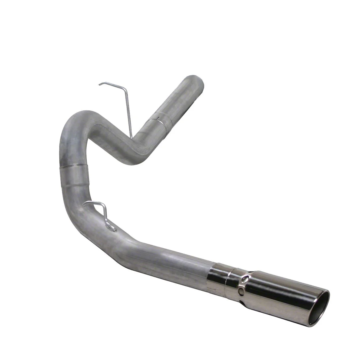 4-Inch Aluminized Steel DPF-Back Single Exhaust System; Side Exit (11-14 6.6L Duramax Silverado 3500 HD)