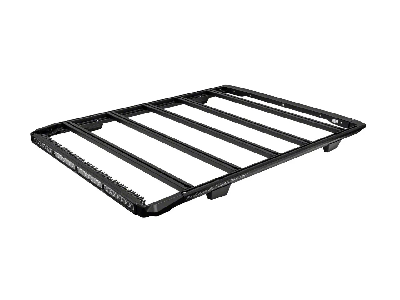Diode Dynamics  x Kuat DEK Roof Rack with SS40 Stage Series Lightbar for 24-26 Toyota Tacoma - Sport White Combo for 24-26 Toyota Tacoma