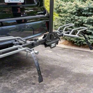 DK2 Hitch Mounted Bike Carrier; Carries 2 Bikes (Universal; Some Adaptation May Be Required)