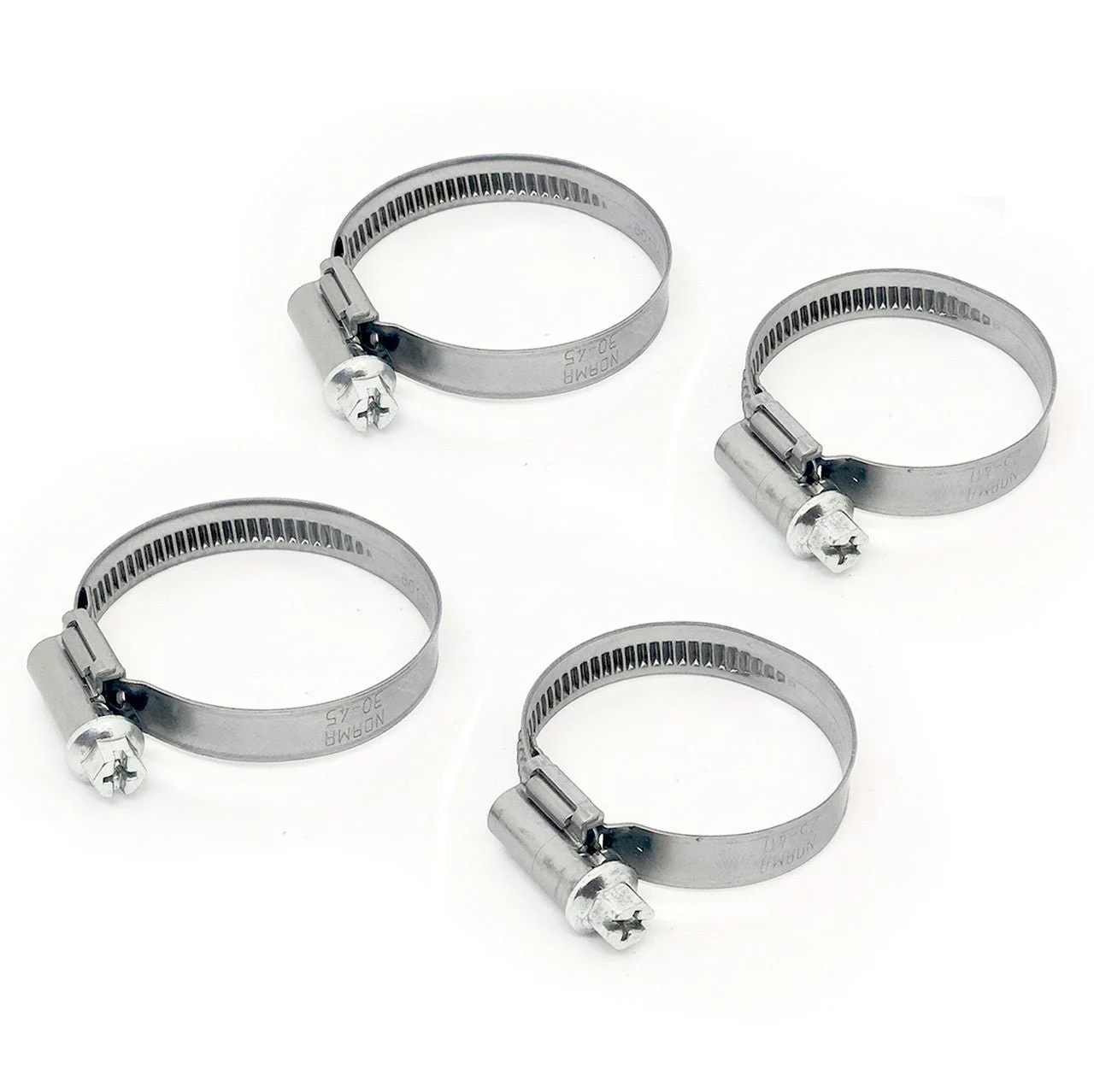 Dual Port Intake Manifold Stock Boot Clamp Kit For Vw Air-Cooled Engines, Set 4