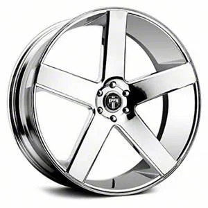 DUB Baller Chrome Wheel; 22x9.5; 13mm Offset (11-23 RWD Charger, Excluding Widebody)