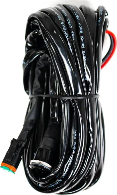 DV8 Offroad UNWH-03 40 Amp Wire Harness with DT Connector & Switch
