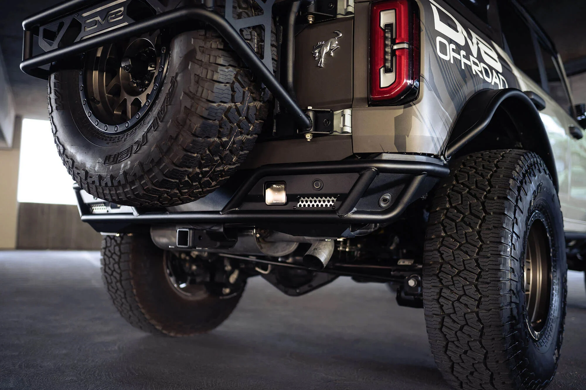 DV8 Offroad RBBR-04 Competition Series Rear Bumper for 21-26 Ford Bronco