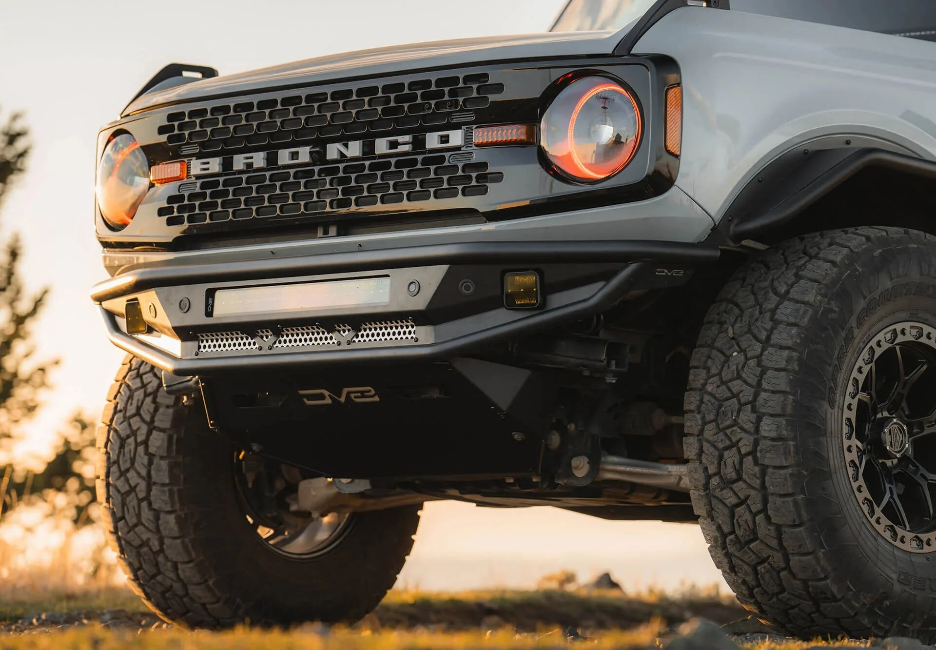 DV8 Offroad FBBR-04 Competition Series Front Bumper for 21-26 Ford Bronco