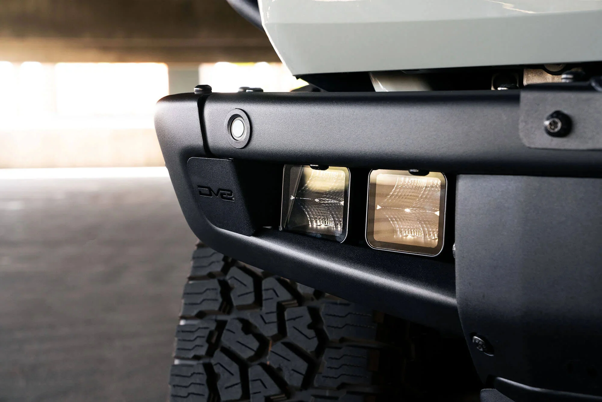 DV8 Offroad LBBR-05 Factory Bumper Fog Pocket Light Mounts for 21-26 Ford Bronco