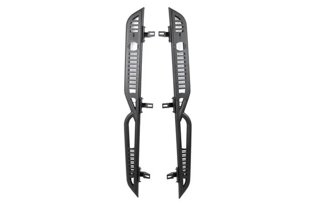 DV8 Offroad SRJL-08 OE Plus Side Steps for 18-24 Jeep Wrangler  JL Unlimited 4-Door