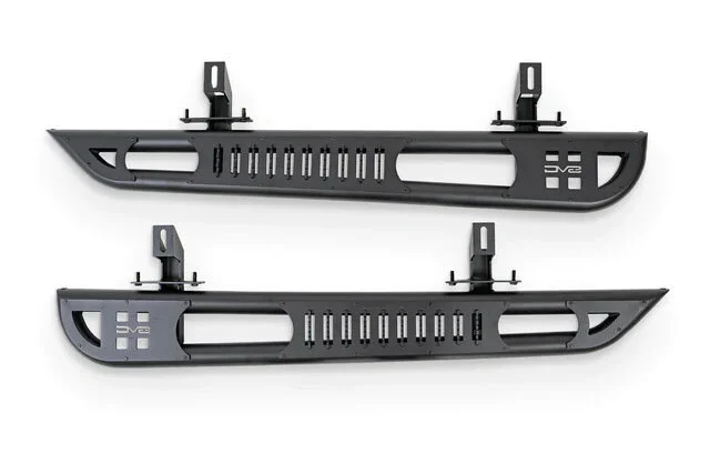DV8 Offroad SRJL-10 OE Plus Side Steps for 18-24 Jeep Wrangler JL 2-Door