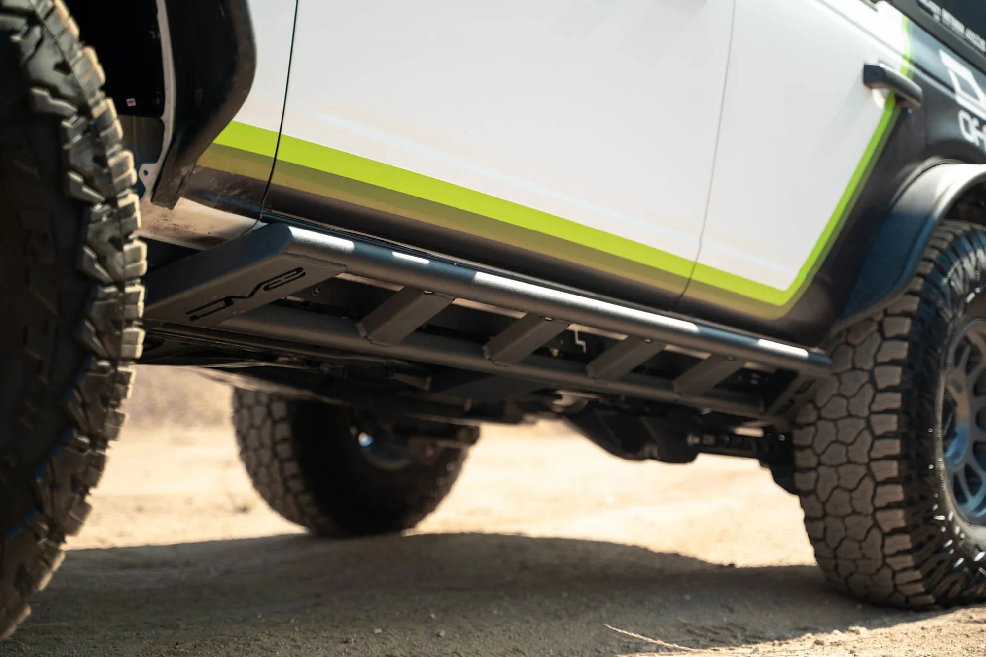 DV8 Offroad SRBR-07 FS-15 Series Rock Sliders for 21-26 Ford Bronco 4-Door