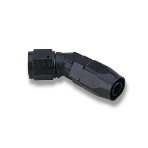 Earl's 45 Degree Swivel-Seal Hose End; -8AN