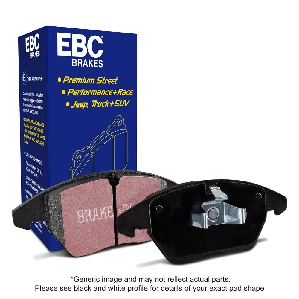 EBC Brakes Ultimax OEM Plus Organic Brake Pads; Front Pair (21-26 Tahoe, Excluding Police)