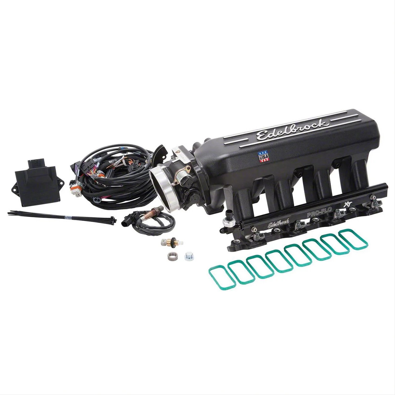 Edelbrock Pro-Flo 4 XT EFI System for LS GEN III/IV Engines; 550 HP Capable (05-07 6.0L Corvette C6)