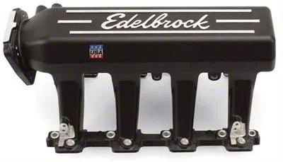 Edelbrock Pro-Flo XT Small Block Chevy LS2 EFI Intake Manifold; Black (05-07 6.0L Corvette C6)