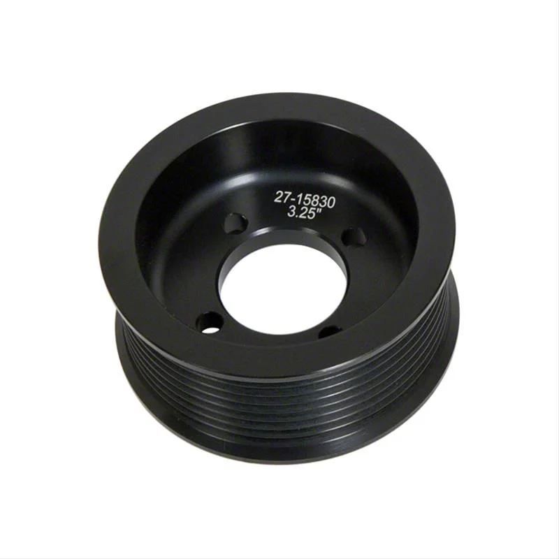 Edelbrock Competition Supercharger 8-Rib Pulley Upgrade; 3.25-Inch