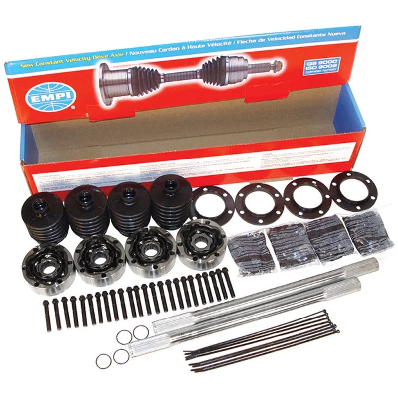Empi 16-2232 Dune Buggy-Baja Bug Axle Kit VW Bus CV Joint 19-1/4" 33 Spline Axle
