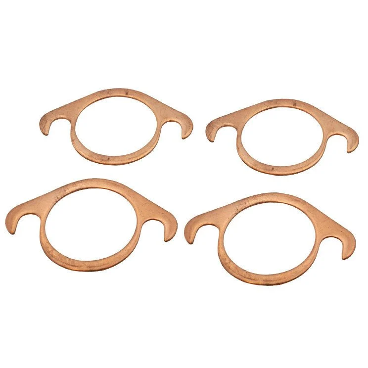 Empi 3389 Vw Exhaust Port 1-5/8" Slip Flange Copper Gasket , Set Of 4