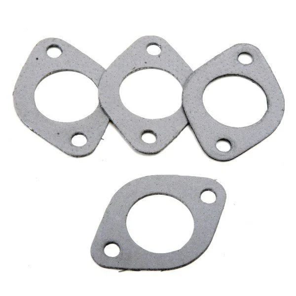 Empi 3632 Vw Exhaust Port Metal Gasket, Vw Head To 1-5/8" Header Flange, Set 4