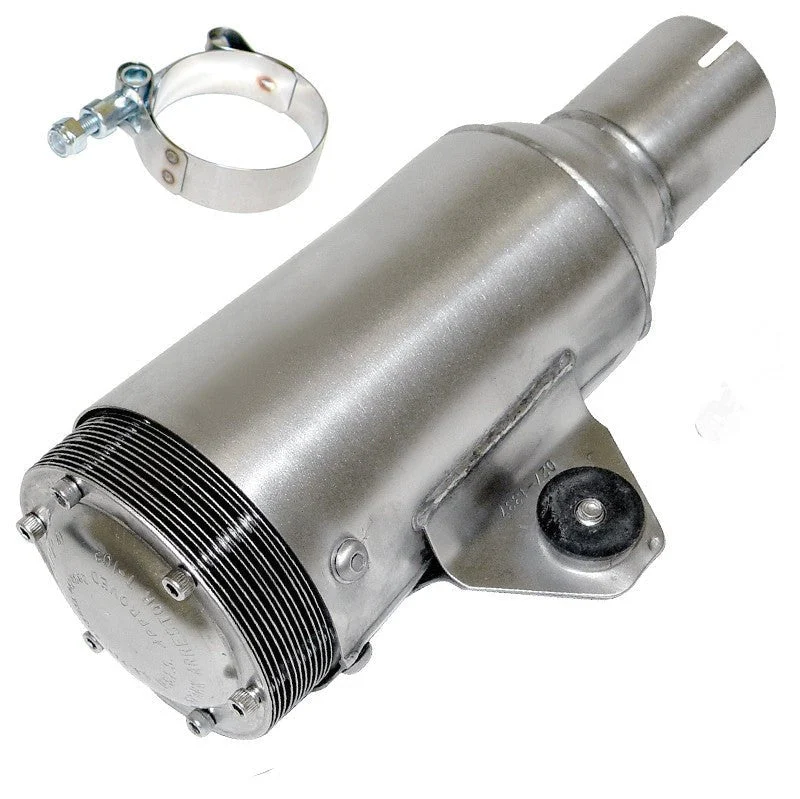 Empi 3737 Spark Arrestor / 11" Length X 4" Discs X 2" Clamp/Slip-On Opening